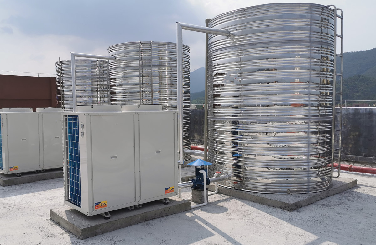 學(xué)校BOT熱水項(xiàng)目--校園空氣能太陽能熱水淋浴解決方案